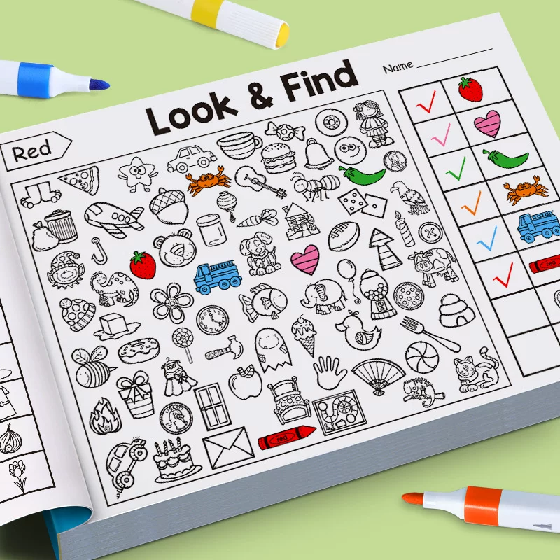 Look and Find 专注力书